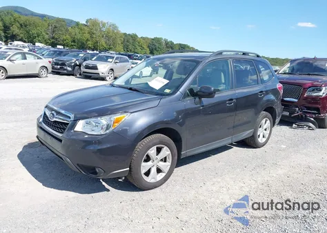 2016 Subaru Forester 2.5I Premium из США, поврежденный, VIN JF2SJAFC2GH417081